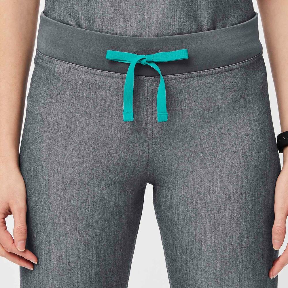 FIGS Livingston Basic Scrub Pants Graphite Gray Women’s Small Healthcare Nursing - Picture 10 of 16